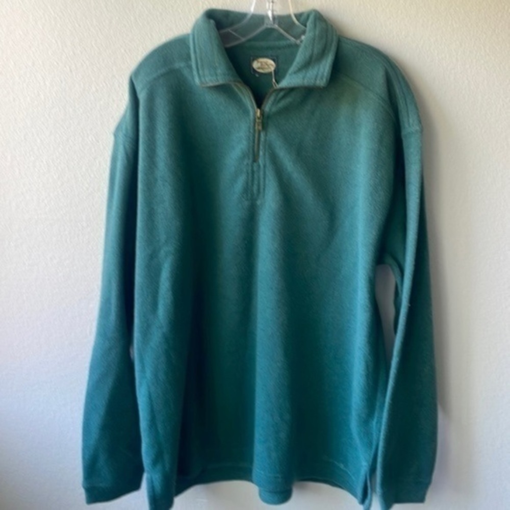 NWT Tommy Bahama shirt pullover green fleece 2XL